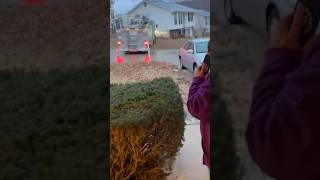 Whoa! Missouri fire truck slides down icy neighborhood road #ice #weather #winter