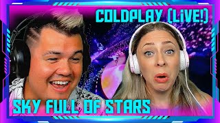 Millennials Reaction to Coldplay - A Sky Full Of Stars (Live) | THE WOLF HUNTERZ Jon and Dolly