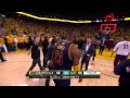 LeBron ball spike (Gm 2, 2015 Finals)