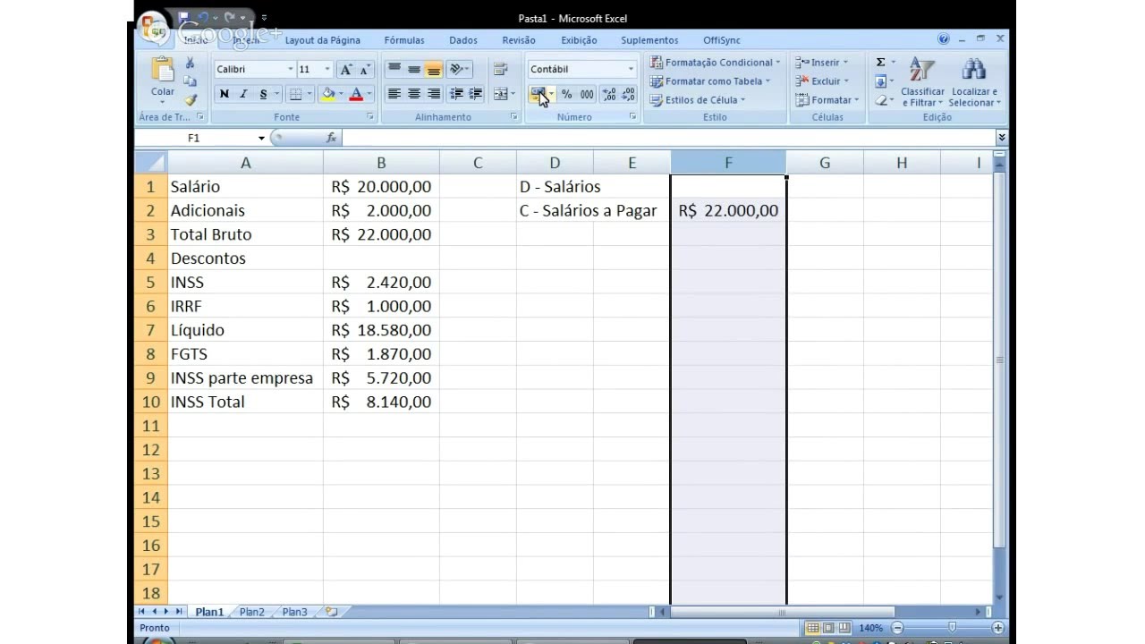 Como Contabilizar Folha De Pagamento