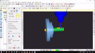 MasterCam X5 || C-Axis Lathe Example || Cross Contour