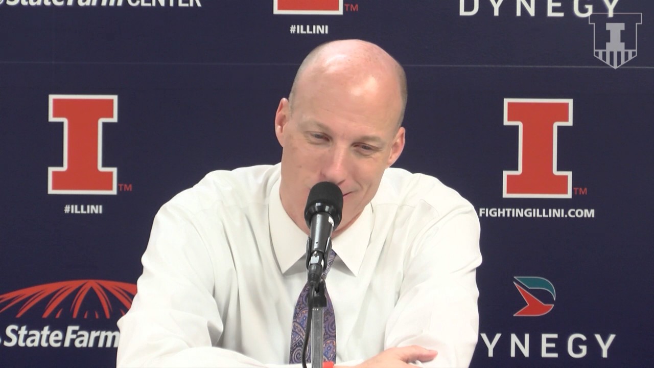 Illini Basketball Postgame Press Conference Vs. Wisconsin 1/31/17 - YouTube