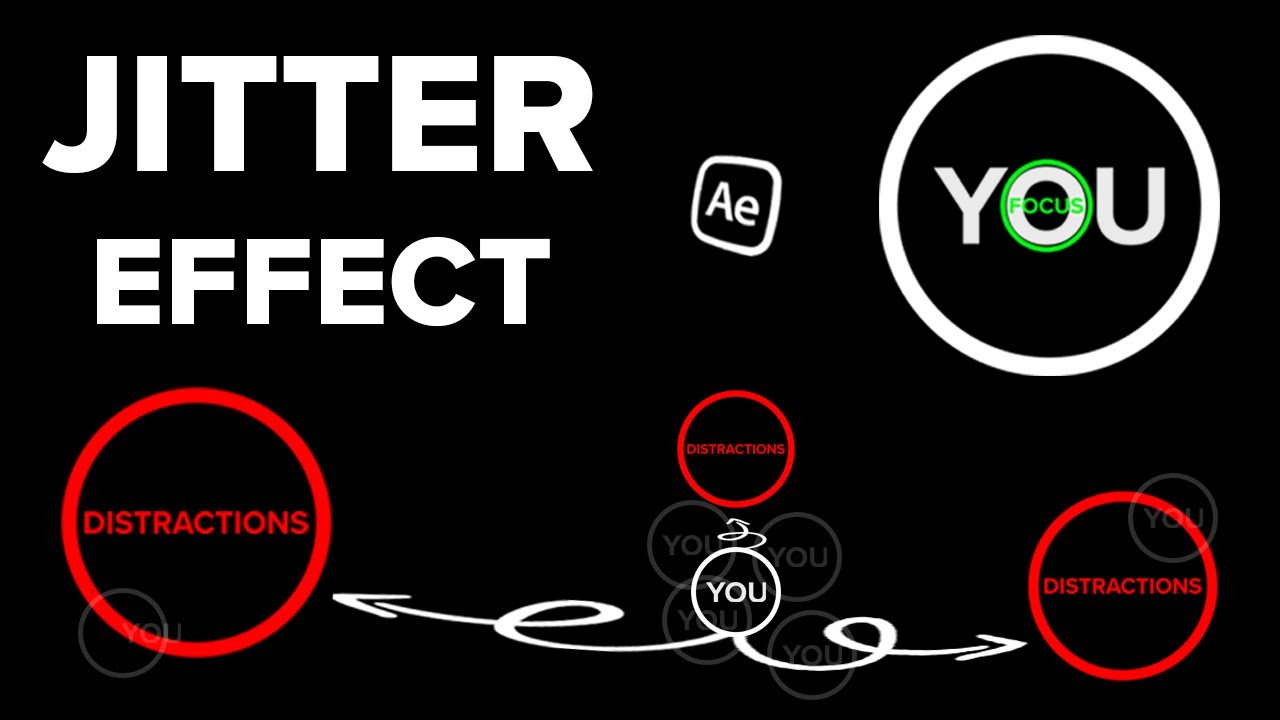 Jitter Effect After Effects Tutorial Youtube