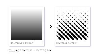How to make Pattern in Adobe Illustrator: Custom Halftone