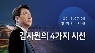 감사원의 4가지 시선 [신동욱 앵커의 시선]