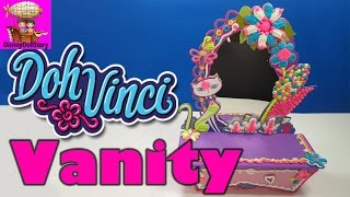 Play-Doh Doh-Vinci Vanity Style and Design Kit | Dohvinci Vanity | Dohvinci Crafts Video