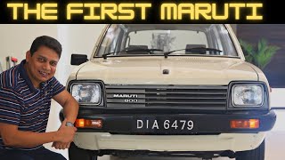 The First ever Maruti car sold