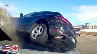 North American Car Driving Fails Compilation - 235 [Dashcam & Crash Compilation]