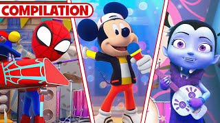 Disney Junior Songs Compilation 🎶 | Dance with Mickey Mouse, Minnie Mouse & MORE | @disneyjunior