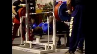 Horace Lane (USA) 3.attempt: 320 kg - 2003 Men's World Benchpress Championships class -125 kg