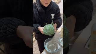 洗碗洗锅冷水去除重油，洗蔬菜水果真的好用厨房好物