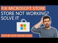 How To Fix Microsoft Store Not Opening in Windows 11