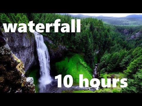 Soothing Waterfall 10 Hours Youtube