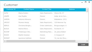 C# Tutorial - Metro ListView | FoxLearn