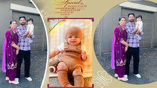 Gurkirat Dhillon U.S.A || Family Celebration || Live By :- Datta Studio Ghagga 98724-57931