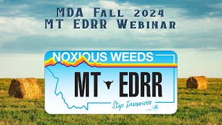 MDA Fall '24 MT EDRR Webinar