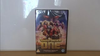 Transformers One (UK) DVD Unboxing