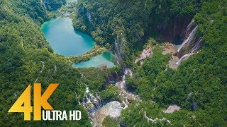Hırvatistan, Avrupa'nın Kuş Bakışı Görünümü - 3 Saatlik Ambient Drone Filmi 4K