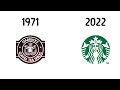 Starbucks logo evolution! (1971 - Present) #shorts