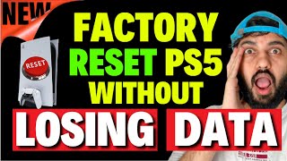 How to Factory Reset PS5 Without Losing Data