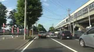 Japan Drive Hokkaido 1080p Sapporo city road - Hiragishi dori Ave②（from Kikusui）