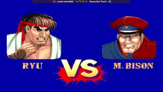 Street Fighter II' - Champion Edition ( androide888 Vs Ronaldo Tech ) || Play Date 26 Jan 25