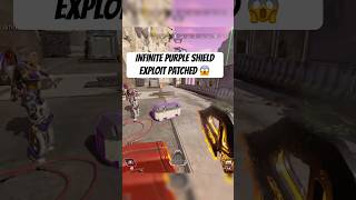 APEX PATCHED THE INFINITE PURPLE SHIELD EXPLOIT WITHOUT TELLING US 😂