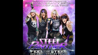 STEEL PANTHER - HBD CAKE FOR SATCHEL WITH ALLY & 17 GIRLS IN A ROW