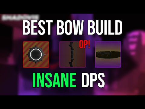 This Is The HIGHEST DAMAGE Bow Build! ROBLOX Shadovis RPG