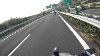 2014年10月17日愛媛ツーリング1　坂出インターから高松自動車道