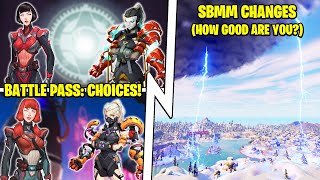 Weather Update SECRETS (SBMM Changes, Choices in Next Battle Pass Fortnite!)