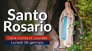 Rosario di LOURDES di oggi Lunedì 6 Gennaio 2025 🔴 Misteri della Gioia