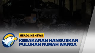 Rumahnya Terbakar, 111 Warga Pademangan Barat Mengungsi