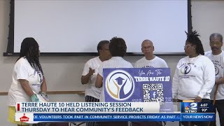 Terre Haute 10 holds listening session to get community’s feedback