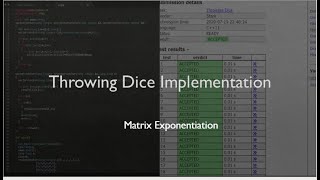 Throwing Dice implementation | CSES maths