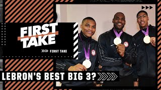 Will this be LeBron's best Big 3? Stephen A. and Max debate | First Take