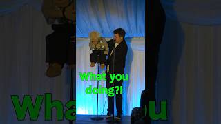 Dangers of performing in a marquee | Max Fulham #comedy #ventriloquism #funny