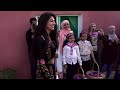 الملكة رانيا تزور قرية البيوضة queen rania visits bayoudha village