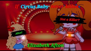 If Circus Baby never killed Elizabeth Afton