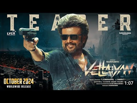 Vettaiyan | Official Teaser | Rajinikanth | T J Gnanavel | Anirudh ...