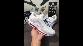 🈶 CASHBACK RmXXX💰真标半码 Nike 耐克 Air Max 97经典 子弹头 全掌气垫缓震运动跑步鞋 YYD035