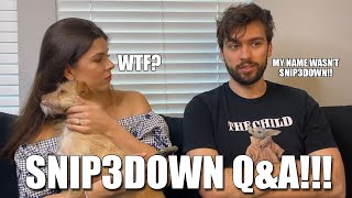 Snip3down AMA; THE TRUTH BEHIND THE NAME, APEX LEGENDS and MARRIED LIFE [ft. the Queen of Snip3town]