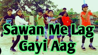 Sawan me Lag Gayi Aag | KIDS Dance | Stepz Maker JD Choreography