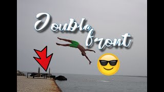 JE TEST DOUBLE SALTO À LA PLAGE ?!?!