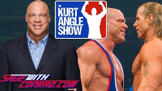 Kurt Angle on Shawn Michaels telling him "I'm not scared of you""