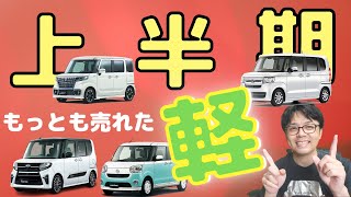 【ランキング】2022年 上半期軽自動車売れた車TOP10