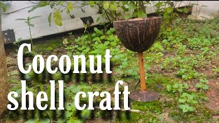 Coconut shell craft 😍ഇനിയാരും ചിരട്ട വെറുതെ കളയണ്ട കണ്ടുനോക്കു....🥰😋