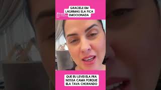 GRACIELE lacerda se emociona com postagem de zeze  di camargo