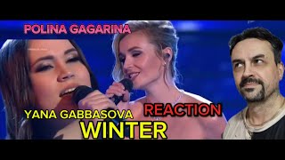 POLINA GAGARINA Полина Гагарина и Яна Габбасова -- Зима REACTION