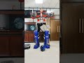 Wearable mecha Optimus Prime wearing tutorial mecha wedding performance popular on Youtube Wearable